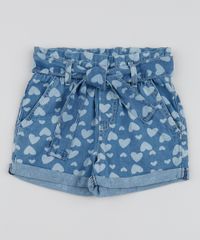 Short-Jeans-Infantil-Clochard-Estampado-de-Coracoes-com-Faixa-para-Amarrar-Azul-Medio-9959400-Azul_Medio_1