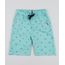 Bermuda-de-Sarja-Infantil-Estampada-com-Bolsos-Verde-Agua-9960989-Verde_Agua_1