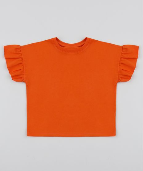 Blusa-Infantil-com-Babado-na-Manga-Laranja-9961484-Laranja_1