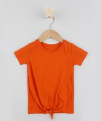 Blusa-Infantil-com-No-Manga-Curta-Laranja-9961620-Laranja_1