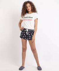 Pijama-Feminino--Maratonar--Manga-Curta-Branca-9958413-Branco_3