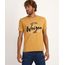 Camiseta-Masculina--Guter-Weizen--Manga-Curta-Gola-Careca-Amarela-9951260-Amarelo_1