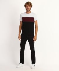 Camiseta-Masculina-Slim-Fit-com-Recortes-Manga-Curta-Gola-Multicor-9892651-Multicor_3