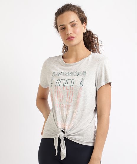 Blusa-Feminina-Esportiva-Ace--Never-Try-To-Stop-Me--com-No-Manga-Curta-Decote-Redondo-Cinza-Mescla-9945699-Cinza_Mescla_1