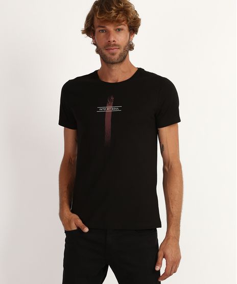 Camiseta-Masculina-Slim--Into-My-Soul--Manga-Curta-Gola-Careca-Preta-9958108-Preto_1
