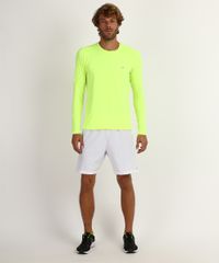 Camiseta-Masculina-Running-Esportiva-Ace-Manga-Longa-Gola-Careca-com-Protecao-UV-50--Amarela-9958498-Amarelo_3
