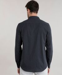 Camisa-Slim-Listrada-Preta-8587037-Preto_2