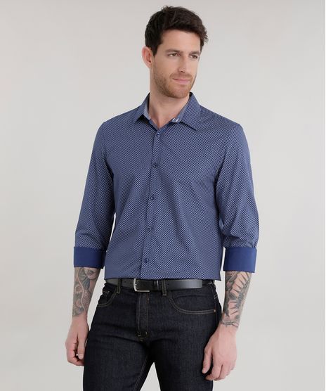 Camisa-Slim-Estampada-Azul-Marinho-8585451-Azul_Marinho_1