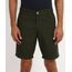 Bermuda-de-Sarja-Masculina-Reta-com-Bolsos-Verde-Escuro-9953209-Verde_Escuro_1