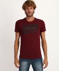 Camiseta-Masculina-Antiviral-Slim--Repelent--Manga-Curta-Gola-Careca-Vinho-9958378-Vinho_1