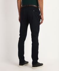 Calca-de-Sarja-Masculina-Chino-Slim-com-Cinto-Azul-Marinho-9634419-Azul_Marinho_2