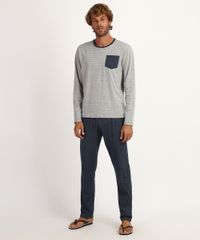 Pijama-Masculino-Camiseta-Estampada-Listrada-Manga-Longa-Gola-Careca--Cinza-9946154-Cinza_1