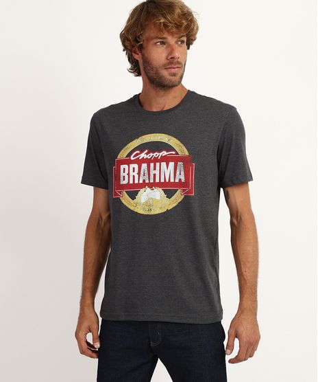 Camiseta-Masculina-Brahma-Manga-Curta-Gola-Careca-Cinza-Mescla-Escuro-9962372-Cinza_Mescla_Escuro_1