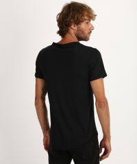 Camiseta-Masculina-Slim-Mini-Cruz-Manga-Curta-Gola-V-Preta-9958924-Preto_2