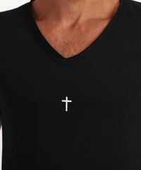 Camiseta-Masculina-Slim-Mini-Cruz-Manga-Curta-Gola-V-Preta-9958924-Preto_4