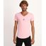 Camiseta-Masculina-Slim-Mini-Triangulo-Manga-Curta-Gola-V-Rosa-9958925-Rosa_1