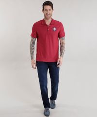 Polo-Listrada-com-Bordado-Vermelha-8514528-Vermelho_3