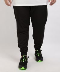 Calca-Masculina-Plus-Size-Esportiva-Ace-Relaxed-com-Bolsos-Preta-9951736-Preto_1