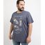 Camiseta-Masculina-Plus-Size-Tenis--Training-Shoe--Manga-Curta-Gola-Careca-Azul-Marinho-9962829-Azul_Marinho_1
