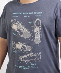Camiseta-Masculina-Plus-Size-Tenis--Training-Shoe--Manga-Curta-Gola-Careca-Azul-Marinho-9962829-Azul_Marinho_4