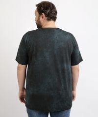 Camiseta-Masculina-Plus-Size-Estampada-Degrade-com-Bolso-Manga-Curta-Gola-Careca-Azul-Petroleo-9962830-Azul_Petroleo_2