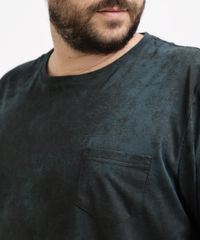 Camiseta-Masculina-Plus-Size-Estampada-Degrade-com-Bolso-Manga-Curta-Gola-Careca-Azul-Petroleo-9962830-Azul_Petroleo_4
