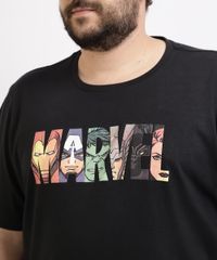 Camiseta-Masculina-Plus-Size-Marvel-Os-Vingadores-Manga-Curta-Gola-Careca-Preta-9963215-Preto_2