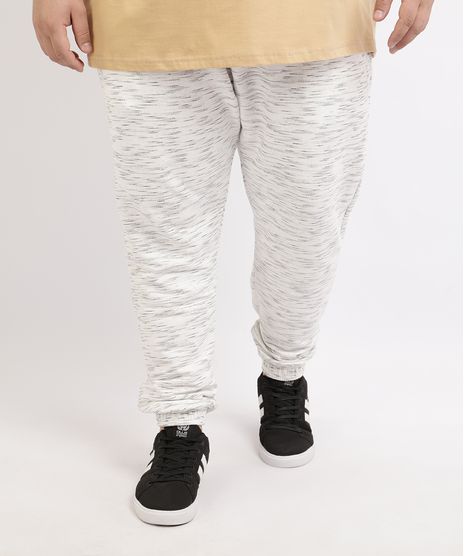 Calca-de-Moletom-Masculina-Plus-Size-Basica-Jogger-Off-White-9951400-Off_White_1