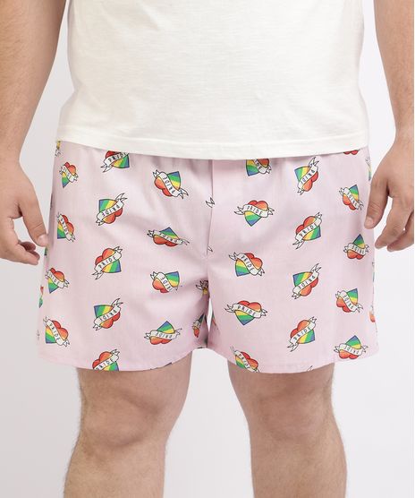 Samba-Cancao-Masculina-Plus-Size-Pride-Estampada-de-Coracoes-Arco-Iris-Rosa-Claro-9960103-Rosa_Claro_1