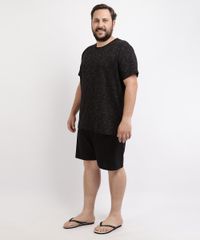 Pijama-Masculino-Plus-Size-Manga-Curta-Preto-9962397-Preto_1