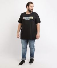 Camiseta-Masculina-Plus-Size-Rick-and-Morty-Manga-Curta-Gola-Careca-Preta-9962588-Preto_3