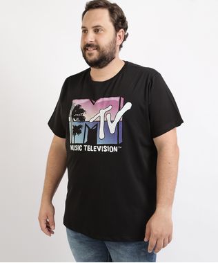 Camiseta-Masculina-Plus-Size-MTV-Manga-Curta-Gola-Careca-Preta-9962592-Preto_1
