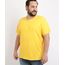 Camiseta-Masculina-Plus-Size--New-York--Manga-Curta-Gola-Careca-Amarela-9961398-Amarelo_1