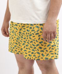 Samba-Cancao-Masculina-Plus-Size-Estampada-de-Dinheiro-Amarela-9951239-Amarelo_3
