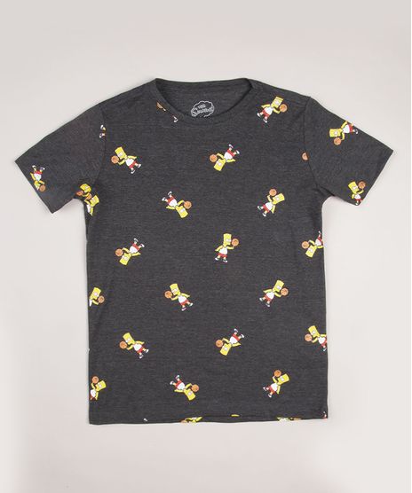 Camiseta-Infantil-Bart-Os-Simpsons-Manga-Curta-Cinza-Mescla-Escuro-9945200-Cinza_Mescla_Escuro_1