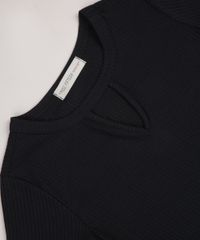 Vestido-Juvenil-Canelado-Manga-Curta-com-Gola-Chocker-Preto-9953153-Preto_3 Vestido-Juvenil-Canelado-Manga-Curta-com-Gola-Chocker-Preto-9953153-Preto_3