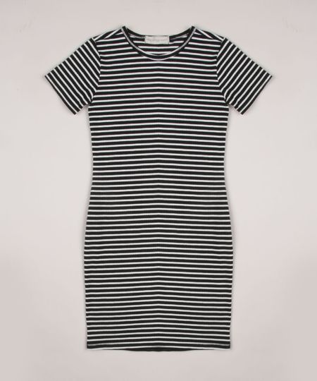 Vestido-Juvenil-Canelado-Estampado-Listrado-Manga-Curta-Preto-9953154-Preto_1 Vestido-Juvenil-Canelado-Estampado-Listrado-Manga-Curta-Preto-9953154-Preto_1