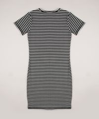 Vestido-Juvenil-Canelado-Estampado-Listrado-Manga-Curta-Preto-9953154-Preto_2 Vestido-Juvenil-Canelado-Estampado-Listrado-Manga-Curta-Preto-9953154-Preto_2