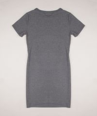 Vestido-Juvenil-Canelado-Manga-Curta-com-Gola-Chocker-Cinza-Mescla-9953155-Cinza_Mescla_2 Vestido-Juvenil-Canelado-Manga-Curta-com-Gola-Chocker-Cinza-Mescla-9953155-Cinza_Mescla_2