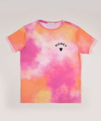 Blusa-Juvenil-Estampada-Tie-Dye--Honey--Manga-Curta-Rosa-9955048-Rosa_1