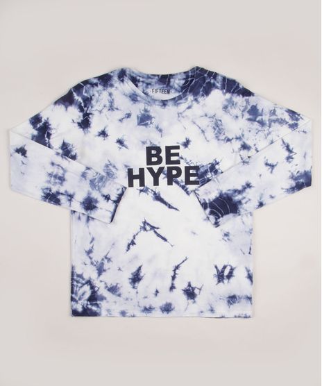 Camiseta-Juvenil-Estampada-Tie-Dye--be-hype--Manga-Longa-Azul-Marinho-9959634-Azul_Marinho_1