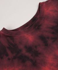 Camiseta-Juvenil-Estampada-Tie-Dye--Good-Vibes--Manga-Curta-Vermelha-9960376-Vermelho_4