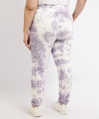 Calca-de-Moletom-Feminina-Plus-Size-Mindset-Estampada-Tie-Dye-Jogger-Cintura-Alta-Roxa-9955910-Roxo_2