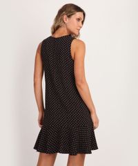 Vestido-Feminino-Curto-Estampado-de-Coracoes-com-Babado-Preto-9889491-Preto_2