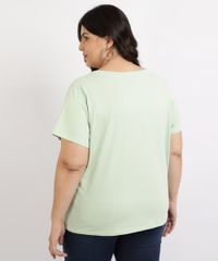 Blusa-Feminina-Plus-Size-Manga-Curta-Decote-V--Verde-Claro-9952769-Verde_Claro_2