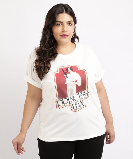 Blusa-Feminina-Plus-Size-Princesa-Leia-Manga-Curta-Decote-Redondo-Branca-9962108-Branco_1