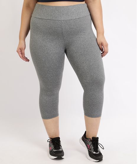 Calca-Feminina-Plus-Size-Esportiva-Ace-Corsario-Cintura-Alta-Cinza-Mescla-9959550-Cinza_Mescla_1