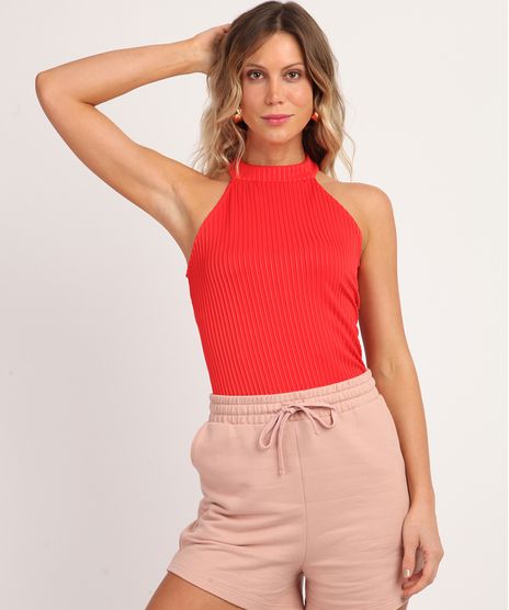 Regata-Feminina-Halter-Neck-Canelada-Laranja-Escuro-9943924-Laranja_Escuro_1