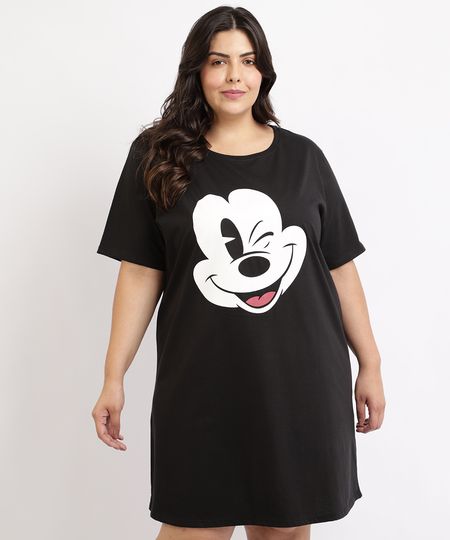 Camisola-Feminina-Plus-Size-Mickey-Manga-Curta-Preta-9953334-Preto_1 Camisola-Feminina-Plus-Size-Mickey-Manga-Curta-Preta-9953334-Preto_1
