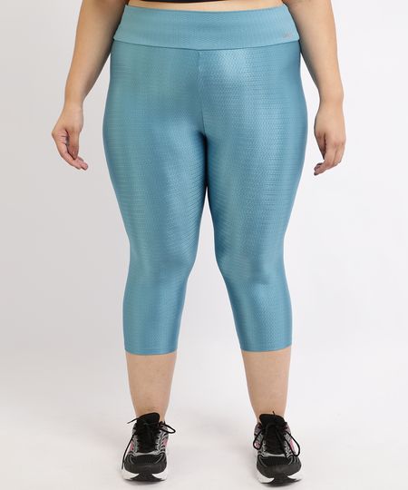 Calca-Feminina-Plus-Size-Esportiva-Ace-Corsario-Texturizada-Cintura-Alta-Azul-9955132-Azul_1